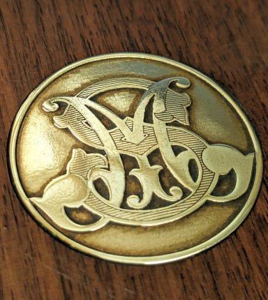 Monogramm MS SM Relief
